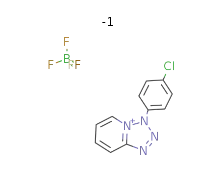 3-(4-chlorophenyl)-3H-tetrazolo[1,5-a]pyridin-4-ium tetrafluoroborate