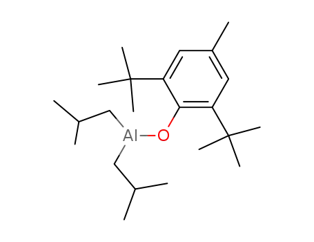 Molecular Structure of 56252-56-3 (DIISOBUTYLALUMINUM BUTYLATED OXYTOLUENE)