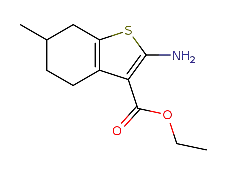 2-amino-6-methyl-4,5,6,7-tetrahydro-benzo[b]thiophene-3-carboxylic acid ethyl ester