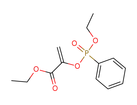2-(Ethoxy-phenyl-phosphinoyloxy)-acrylic acid ethyl ester