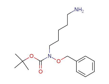 (5-Aminopentyl)(phenylmethoxy)carbamic acid tert-butyl ester