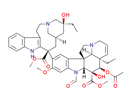 Molecular Structure of 57-22-7 (Vincristine)