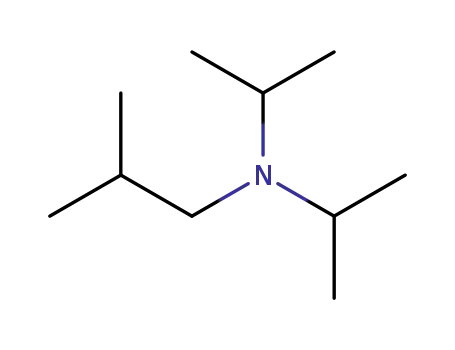 Molecular Structure of 44976-81-0 (N,N-DIISOPROPYLISOBUTYLAMINE)