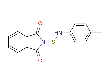 Molecular Structure of 118622-94-9 (2H-Isoindole-2-sulfenamide, 1,3-dihydro-N-(4-methylphenyl)-1,3-dioxo-)