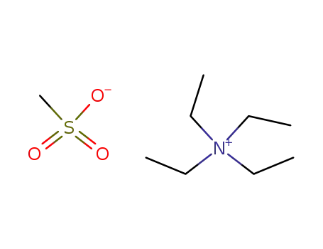 Molecular Structure of 16909-18-5 (Ethanaminium, N,N,N-triethyl-, methanesulfonate)