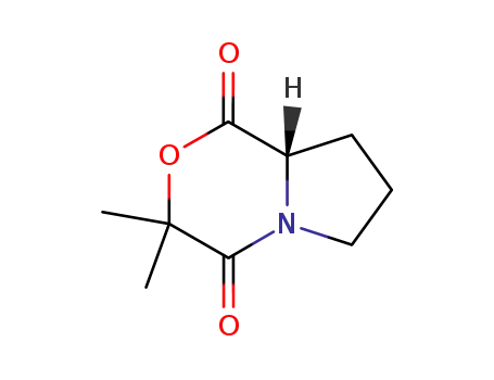 (8aS)-3,3-dimethyl-1,4-dioxo-3,4,6,7,8,8a-hexahydro-1H-pyrrolo<2,1-c><1,4>oxazine