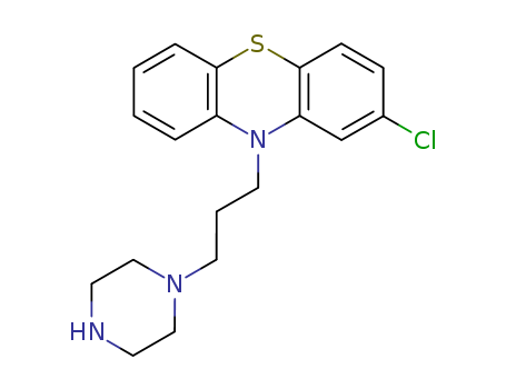 10H-Phenothiazine,2-chloro-10-[3-(1- piperazinyl)propyl]-