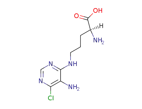 (S)-2-Amino-5-(5-amino-6-chloro-pyrimidin-4-ylamino)-pentanoic acid