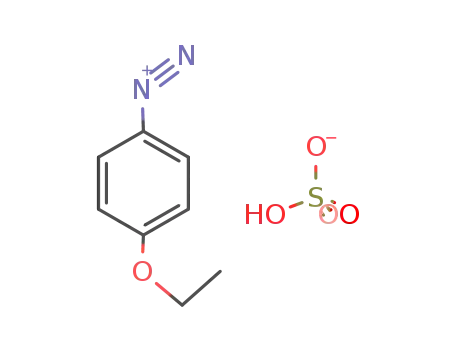 4-ethoxy-benzenediazonium; hydrogen sulfate