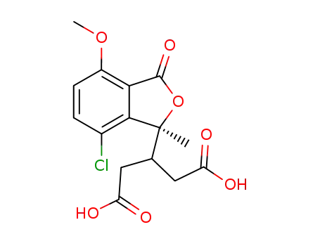 3-((S)-7-chloro-4-methoxy-1-methyl-3-oxo-phthalan-1-yl)-glutaric acid