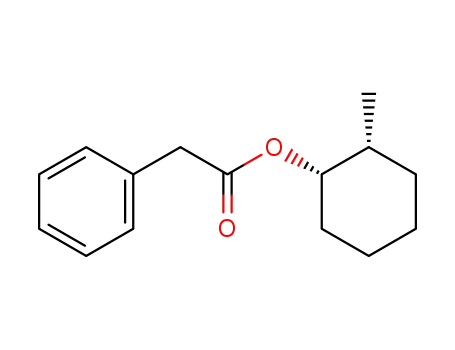 cis-methyl-2 phenylacetoxy cyclohexane