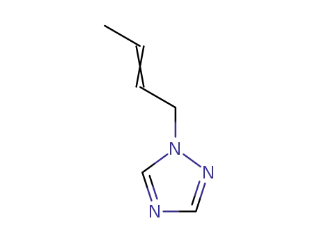 1H-1,2,4-Triazole,1-(2-butenyl)-(9CI)