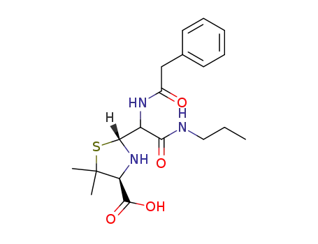 (2R,4S)-5,5-Dimethyl-2-(phenylacetylamino-propylcarbamoyl-methyl)-thiazolidine-4-carboxylic acid