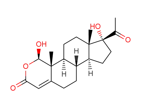 (1R,8S,9S,10R,13S,14S,17R)-17-Acetyl-1,17-dihydroxy-10,13-dimethyl-6,7,8,9,10,11,12,13,14,15,16,17-dodecahydro-1H-2-oxa-cyclopenta[a]phenanthren-3-one