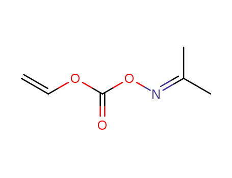 Molecular Structure of 139705-38-7 (2-Propanone, O-[(ethenyloxy)carbonyl]oxime)