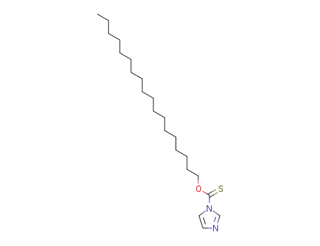 Molecular Structure of 57700-99-9 (1H-Imidazole-1-carbothioic acid, O-octadecyl ester)