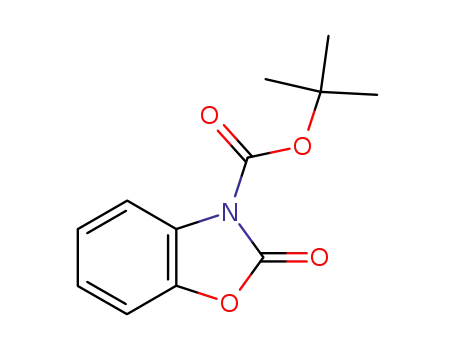 Molecular Structure of 93299-48-0 (3(2H)-Benzoxazolecarboxylic acid, 2-oxo-, 1,1-dimethylethyl ester)