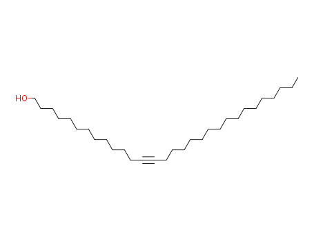 Molecular Structure of 111301-34-9 (13-Triacontyn-1-ol)