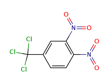 Molecular Structure of 76213-13-3 (Benzene, 1,2-dinitro-4-(trichloromethyl)-)