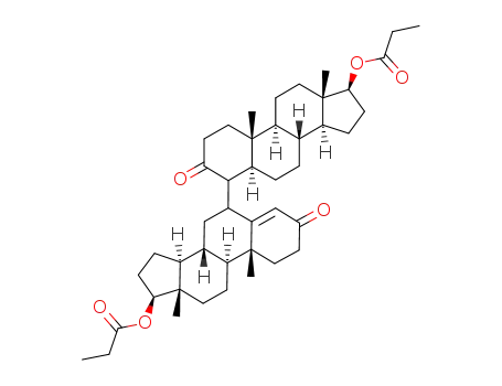 6ζ-(3-Oxo-17β-propionyloxy-5ζ-androstan-4-ζ-yl)-17β-propionyloxyandrost-4-en-3-on