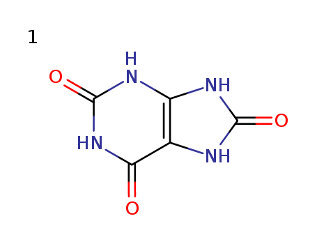 1H-Purine-2,6,8(3H)-trione,7,9-dihydro-(69-93-2)