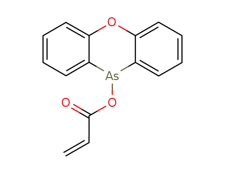 Acrylic acid phenoxarsin-10-yl ester