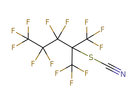 1,1,1,2,2,3,3,5,5,5-Decafluoro-4-thiocyanato-4-trifluoromethyl-pentane