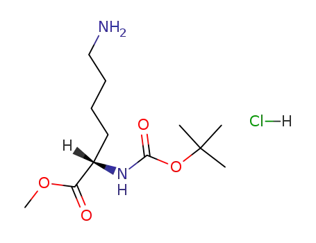 N,2-[(1,1-dimethylethoxy)carbonyl]-L-lysine methyl ester hydrochloride
