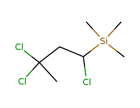 Trimethyl(1,3,3-trichlorobutyl)silane