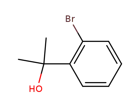 Molecular Structure of 7073-69-0 (2-(2-Bromophenyl)-2-propanol)