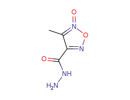 1,2,5-Oxadiazole-3-carboxylicacid, 4-methyl-, hydrazide, 5-oxide cas  37895-46-8