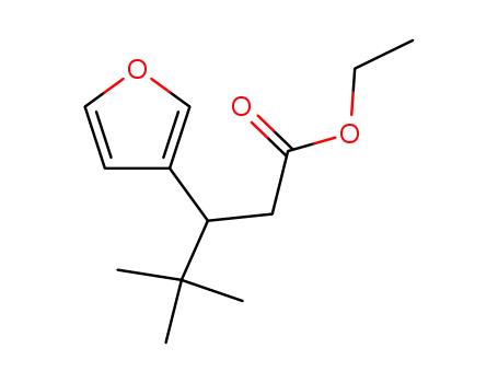 ethyl 4,4-dimethyl-3-(3-furyl)pentanoate