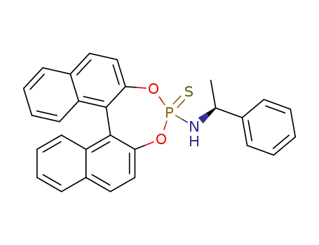 (+)-1,1'-binaphthyl-2,2'-diyl N-<(S)-α-methylbenzyl>thiophosphoroamidate