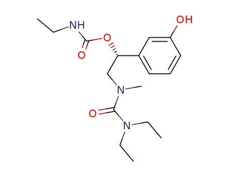 ethylcarbamic acid (1R)-2<<(ethylamino)carbonyl>methylamino>ethyl ester