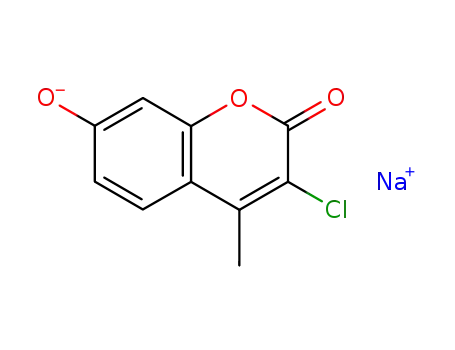 Sodium; 3-chloro-4-methyl-2-oxo-2H-chromen-7-olate