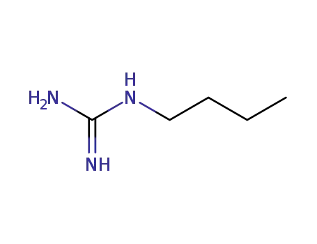 Molecular Structure of 462-69-1 (1-BUTYLGUANIDINE)