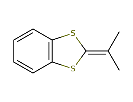 2-isopropylidene-1,3-benzodithiole