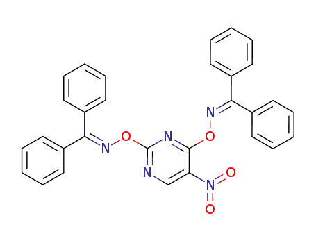 2,4-bis-diphenyliminoxy-5-nitropyrimidine