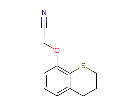 2-(thiochroman-8-yl-oxy)acetonitrile