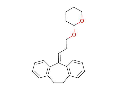 2-[3-(10,11-Dihydro-dibenzo[a,d]cyclohepten-5-ylidene)-propoxy]-tetrahydro-pyran