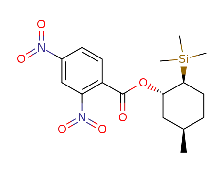 r-5-methyl-c-2-(trimethylsilyl)cyclohexan-t-yl 2,4-dinitrobenzoate