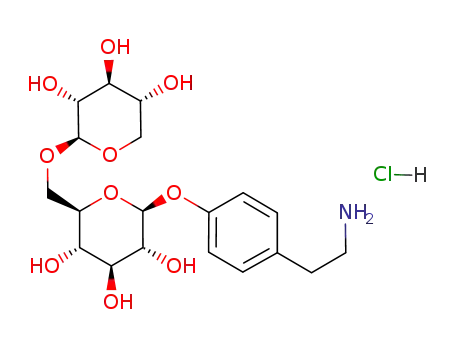 primeveroside du 4-(-2-aminoethyl)phenol