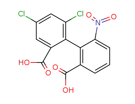 4,6-Dichloro-6'-nitro-biphenyl-2,2'-dicarboxylic acid