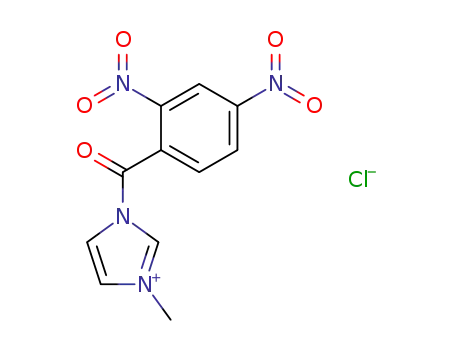 3-(2,4-Dinitro-benzoyl)-1-methyl-3H-imidazol-1-ium; chloride