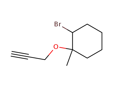 2-Bromo-1-methyl-1-prop-2-ynyloxy-cyclohexane