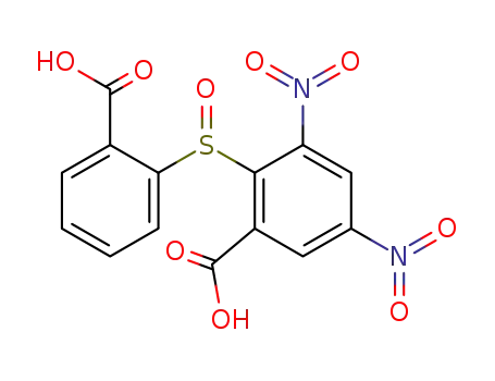 2-(2-Carboxy-benzenesulfinyl)-3,5-dinitro-benzoic acid