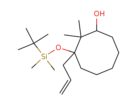 3-Allyl-3-(tert-butyl-dimethyl-silanyloxy)-2,2-dimethyl-cyclooctanol