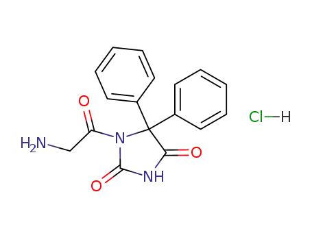 1-(Aminoacetyl)-5,5-diphenylimidazolidine-2,4-dione hydrochloride