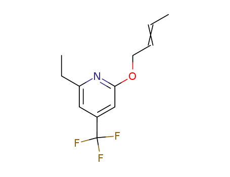 2-[((E)-But-2-enyl)oxy]-6-ethyl-4-trifluoromethyl-pyridine