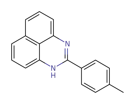 Molecular Structure of 25110-47-8 (2-(4-methylphenyl)-1H-perimidine)